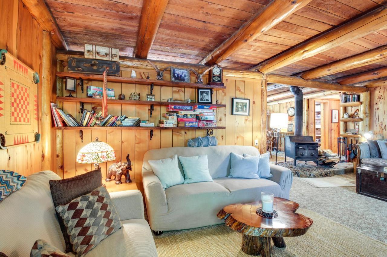 Rustic Bandon Log Cabin On 5 Acres Of Woodlands! Eksteriør billede