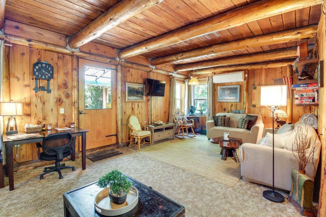 Rustic Bandon Log Cabin On 5 Acres Of Woodlands! Eksteriør billede
