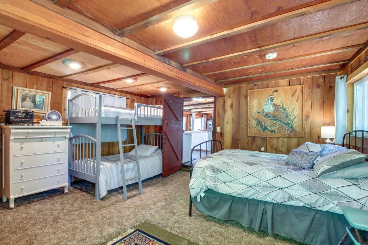 Rustic Bandon Log Cabin On 5 Acres Of Woodlands! Eksteriør billede
