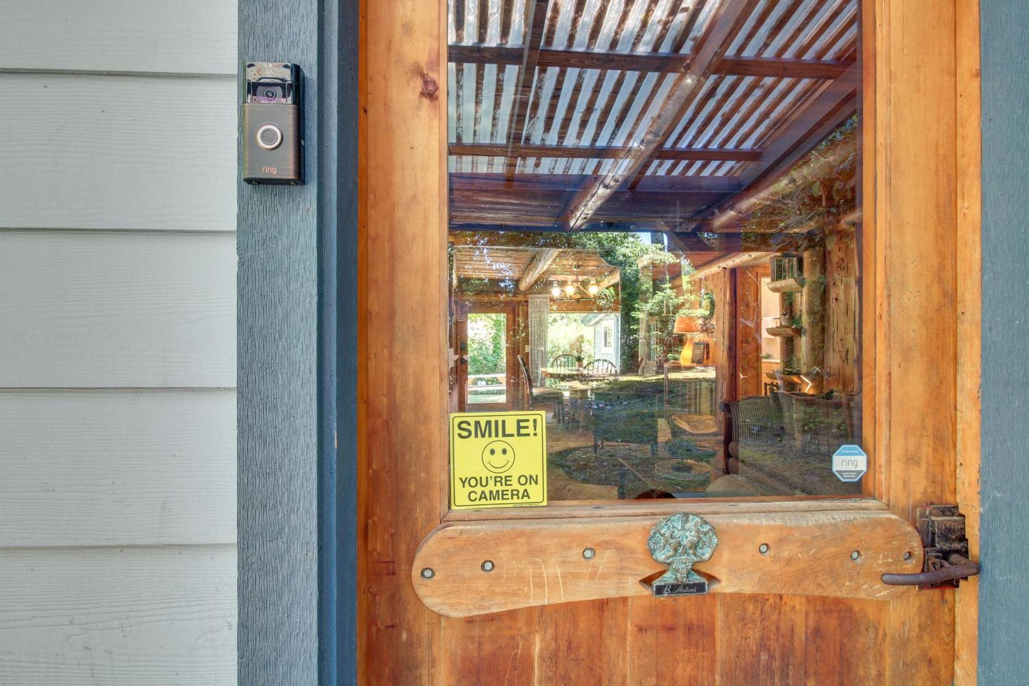 Rustic Bandon Log Cabin On 5 Acres Of Woodlands! Eksteriør billede